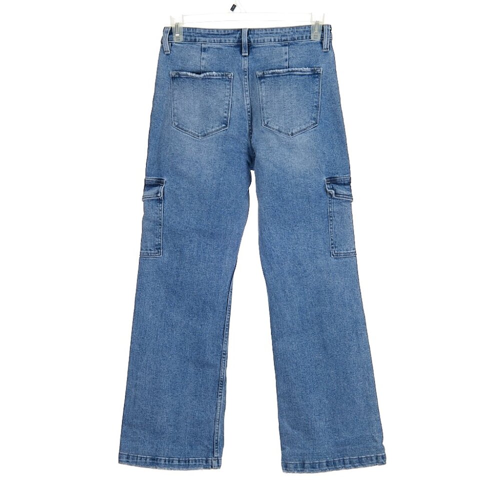Kancan Aspen High Rise Wide Flare Jeans Women's 28 - Picture 5 of 6